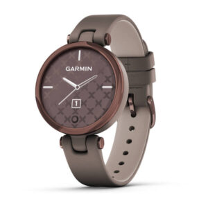 Garmin Lily - Classic Edition, Dark Bronze Bezel With Paloma Case And Italian Leather Band - Image 1
