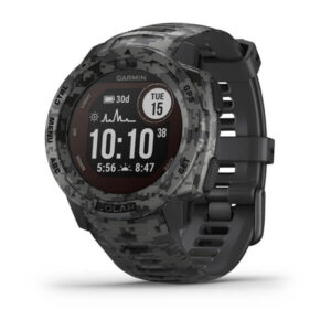 Garmin Instinct Solar Camo Edition Gps Watch Graphite Camo Ww - Image 1