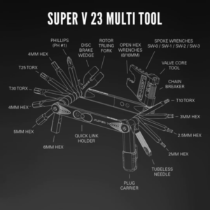 Lezyne Multi Tool Super V23 Black - Image 4