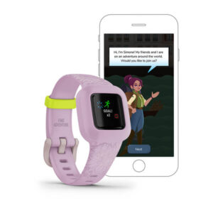 Garmin Vivofit Jr. 3, Floral Pink - Image 2