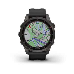 Garmin Fenix 7S - Sapphire Solar Edition, Carbon Grey Dlc Titanium With Black Band - Image 9