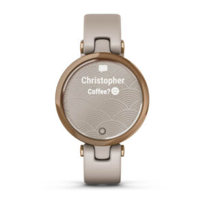 Garmin Lily - Sport Edition, Rose Gold Bezel With Light Sand Case And Silicone Band - Image 5