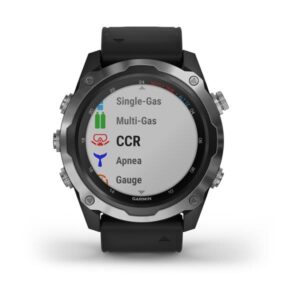 Garmin Descent Mk2, Stainless Steel With Black Band - Image 3