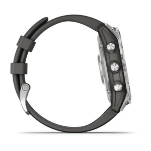 Garmin Fenix 7 - Standard Edition, Silver With Graphite Band - Image 8