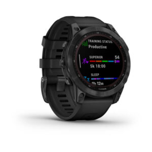 Garmin Fenix 7S - Solar Edition, Rose Gold With Light Sand Band - Image 2