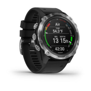 Garmin Descent Mk2I, Titanium Carbon Grey Dlc With Black Band - Image 2
