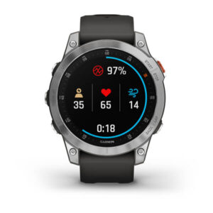 Garmin Epix Gen 2 Slate/Stainless Steel With Silicone Band - Image 6