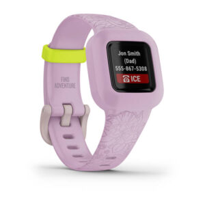 Garmin Vivofit Jr. 3, Floral Pink - Image 5