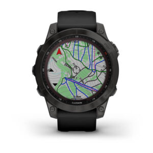 Garmin Fenix 7 - Sapphire Solar Edition, Carbon Grey Dlc Titanium With Black Band - Image 6