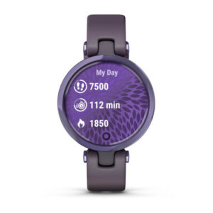 Garmin Lily - Sport Edition, Midnight Orchid Bezel With Deep Orchid Case And Silicone Band - Image 4