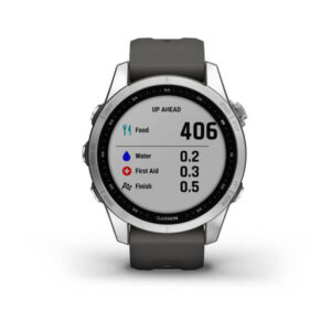Garmin Fenix 7S - Standard Edition, Silver With Graphite Band - Image 4