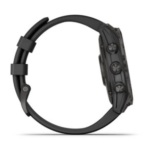 Garmin Fenix 7- Sapphire Solar Edition, Black Dlc Titanium With Black Band - Image 7