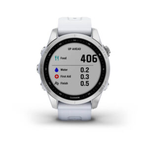 Garmin Fenix 7S - Standard Edition, Silver With Whitestone Band - Image 6