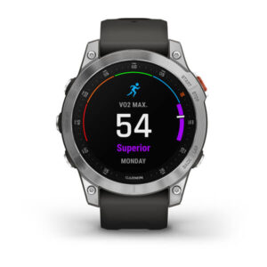 Garmin Epix Gen 2 Slate/Stainless Steel With Silicone Band - Image 4