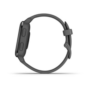 Garmin Venu Sq, Slate Aluminium Bezel With Shadow Grey Case And Silicone Band - Image 2