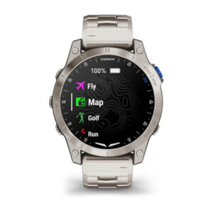 Garmin D2 Mach 1 Black Brushed Titanium With Titanium Band Emea - Image 8