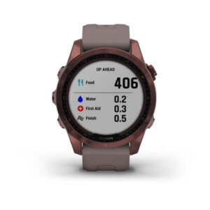 Garmin Fenix 7S - Sapphire Solar Edition, Dark Bronze Titanium With Shale Grey Band - Image 5
