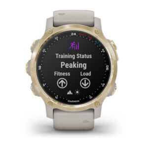 Garmin Descent Mk2S, Light Gold With Light Sand Silicone Band - Image 4