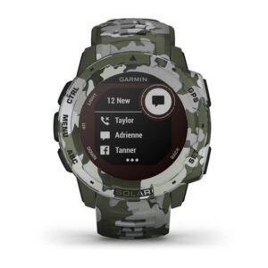 Garmin Instinct Solar Camo Edition Gps Watch Lichen Camo Ww - Image 7