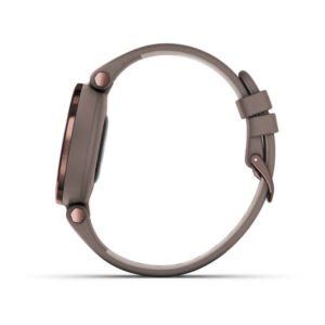 Garmin Lily - Classic Edition, Dark Bronze Bezel With Paloma Case And Italian Leather Band - Image 2