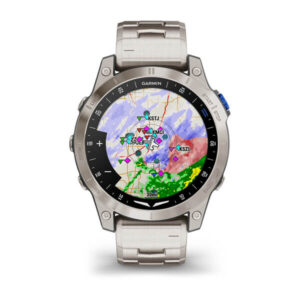 Garmin D2 Mach 1 Black Brushed Titanium With Titanium Band Emea - Image 14