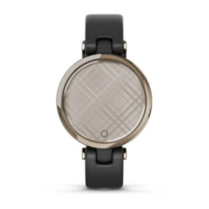 Garmin Lily - Classic Edition, Cream Gold Bezel With Black Case And Italian Leather Band - Image 9