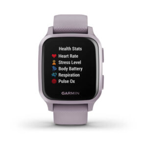 Garmin Venu Sq, Metallic Orchid Aluminium Bezel With Orchid Case And Silicone Band - Image 8