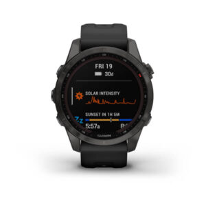 Garmin Fenix 7S - Sapphire Solar Edition, Carbon Grey Dlc Titanium With Black Band - Image 11