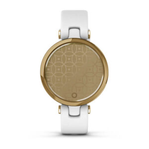 Garmin Lily - Classic Edition, Light Gold Bezel With White Case And Italian Leather Band - Image 9