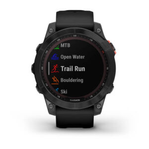 Garmin Fenix 7S - Solar Edition, Rose Gold With Light Sand Band - Image 7
