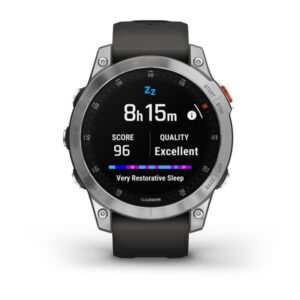Garmin Epix Gen 2 Slate/Stainless Steel With Silicone Band - Image 3