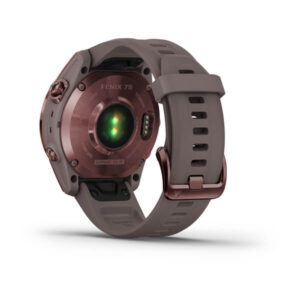 Garmin Fenix 7S - Sapphire Solar Edition, Dark Bronze Titanium With Shale Grey Band - Image 3