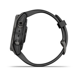 Garmin Fenix 7S - Sapphire Solar Edition, Carbon Grey Dlc Titanium With Black Band - Image 2