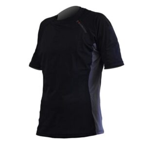 Sharkskin Rapid Dry Short Sleeveunisex Pink - L - Image 2
