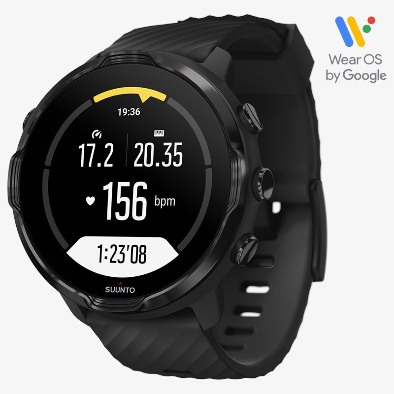 Titanium Suunto Google Wear Os Suunto Black AMIT Retail