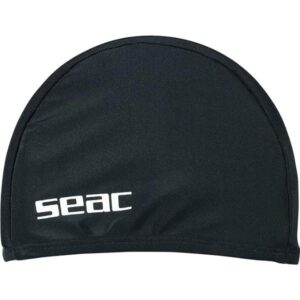SEAC LYCRA SWIM CAP BLACK - Image 1