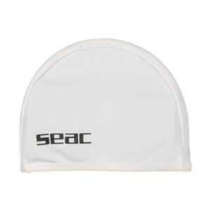 SEAC LYCRA SWIM CAP WHITE - Image 1