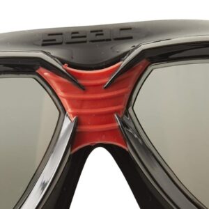 SEAC GOGGLES SONIC S/BL BLACK/RED - Image 5