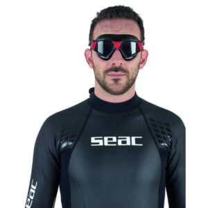 SEAC GOGGLES SONIC S/BL BLACK/RED - Image 8
