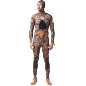 FIFTH ELEMENT FREE DIVESUIT STINGRAY LYCRA MEN CAMO BROWN - S - Image 1