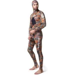 FIFTH ELEMENT FREE DIVESUIT STINGRAY LYCRA MEN CAMO BROWN - S - Image 3