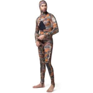 FIFTH ELEMENT FREE DIVESUIT STINGRAY LYCRA MEN CAMO BROWN - S - Image 4