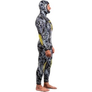 DynamicNord SFS-L2 FREE DIVE SUIT LYCRA HOODED JACKET + PANT CAMO/GREY - 3 XL - Image 4