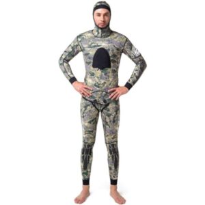 FIFTH ELEMENT FREE DIVESUIT VIPER 1.5MM MEN CAMO GREEN - M - Image 1