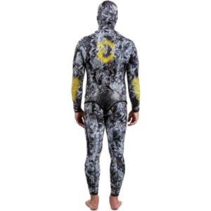 DynamicNord SFS-L2 FREE DIVE SUIT LYCRA HOODED JACKET + PANT CAMO/GREY - 3 XL - Image 1