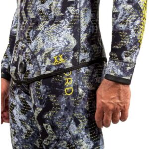 DynamicNord SFS-L2 FREE DIVE SUIT LYCRA HOODED JACKET + PANT CAMO/GREY - 3 XL - Image 5