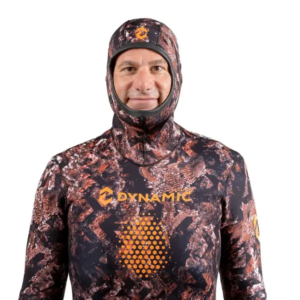 DynamicNord SFS-2 FREE DIVE SUIT 1.5MM HOODED JACKET + PANT CAMO/BROWN - M - Image 3