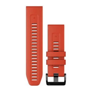 Garmin 26Mm Quickfit Flame Red Band Fenix 7X - Image 1