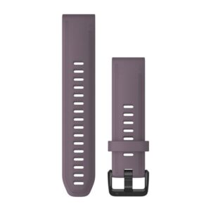 Garmin Quickfit 20 Watch Bands Purple Storm Silicone - Image 1