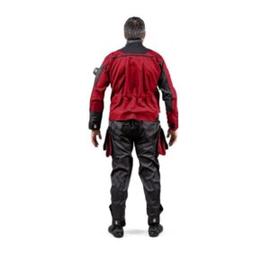 DynamicNord DRYSUIT (RIPSTOP) MEN RS-351 BLACK/BURGUNDY - LARGE - Image 5